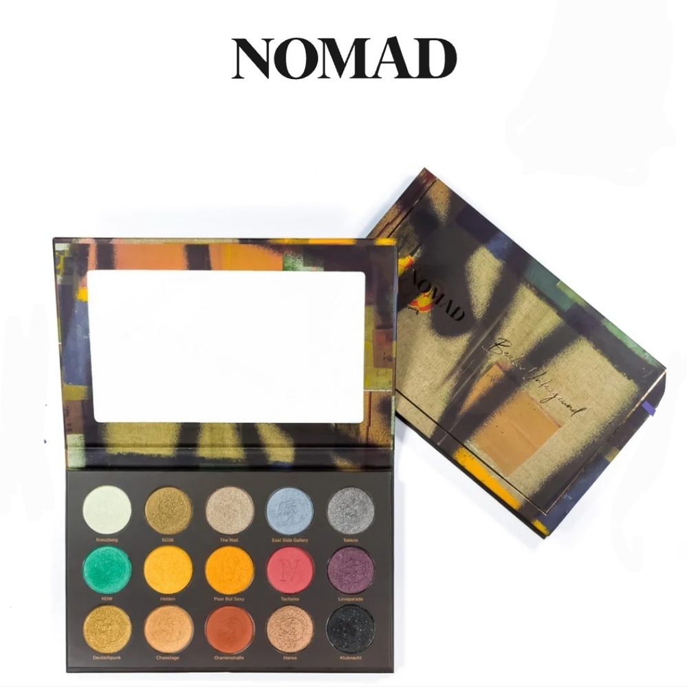 NIB Nomad × Berlin Underground Eyeshadow Pallette